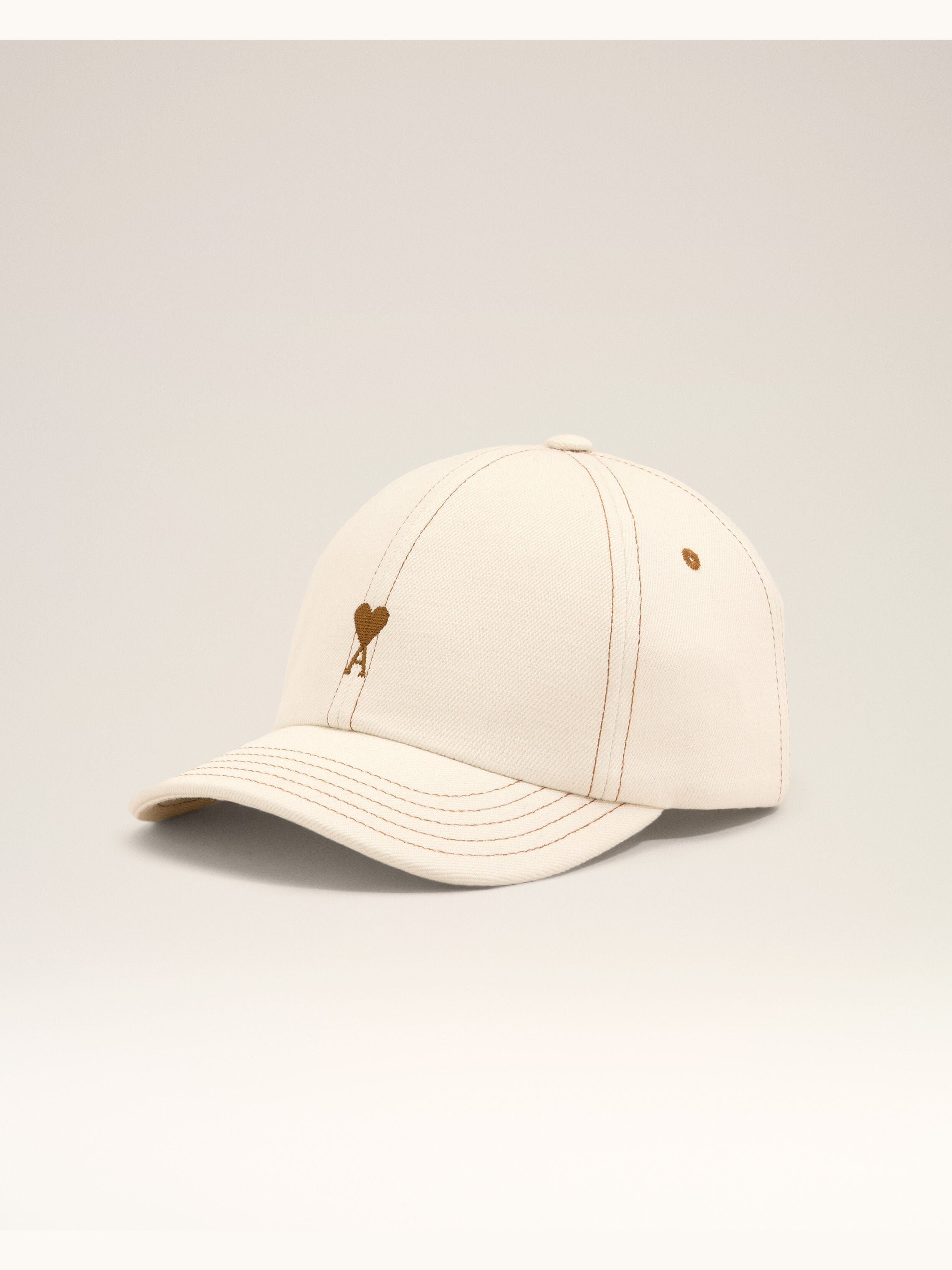 Casquette blanche en coton Ami de Coeur