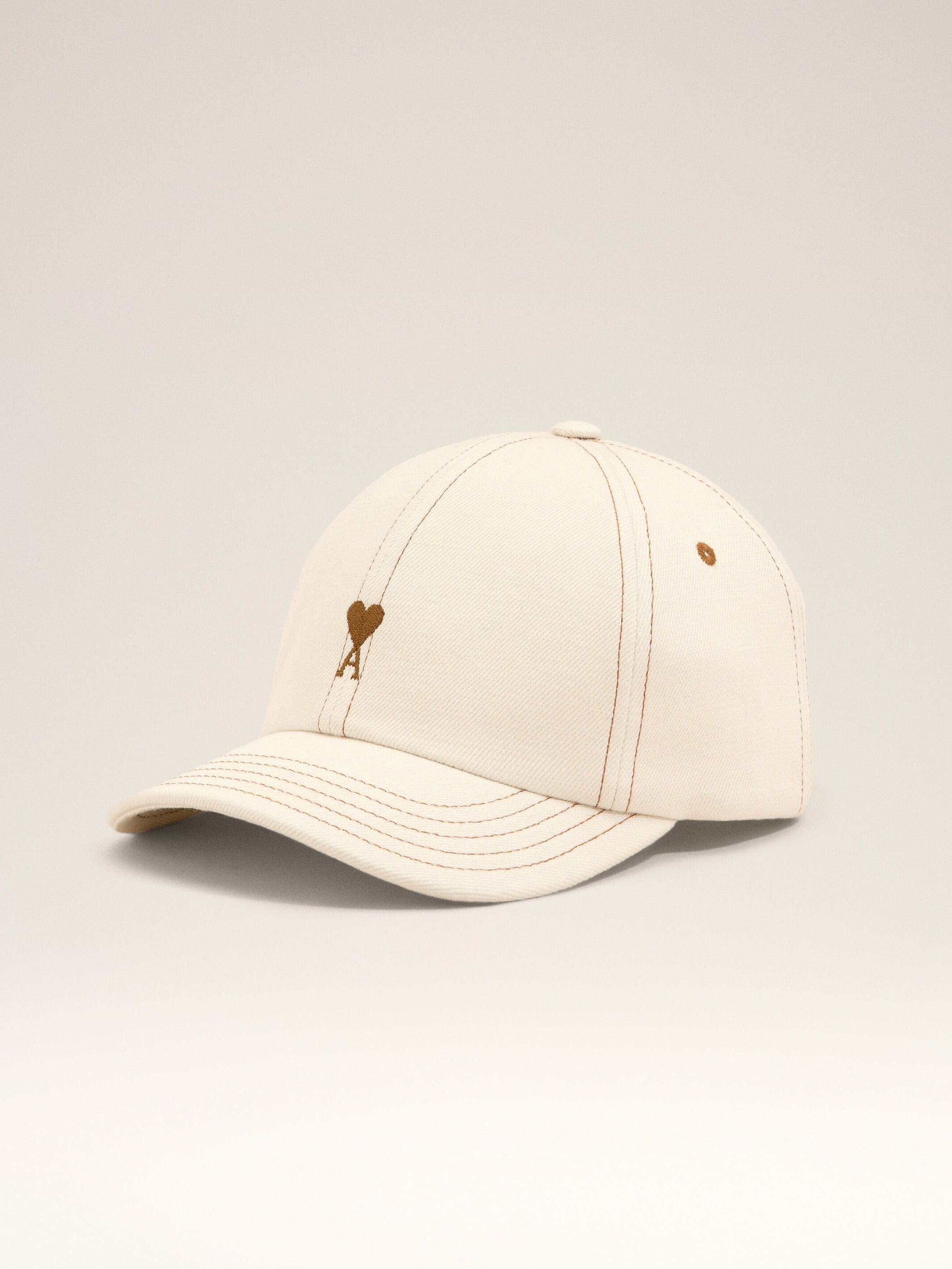 Casquette blanche en coton Ami de Coeur