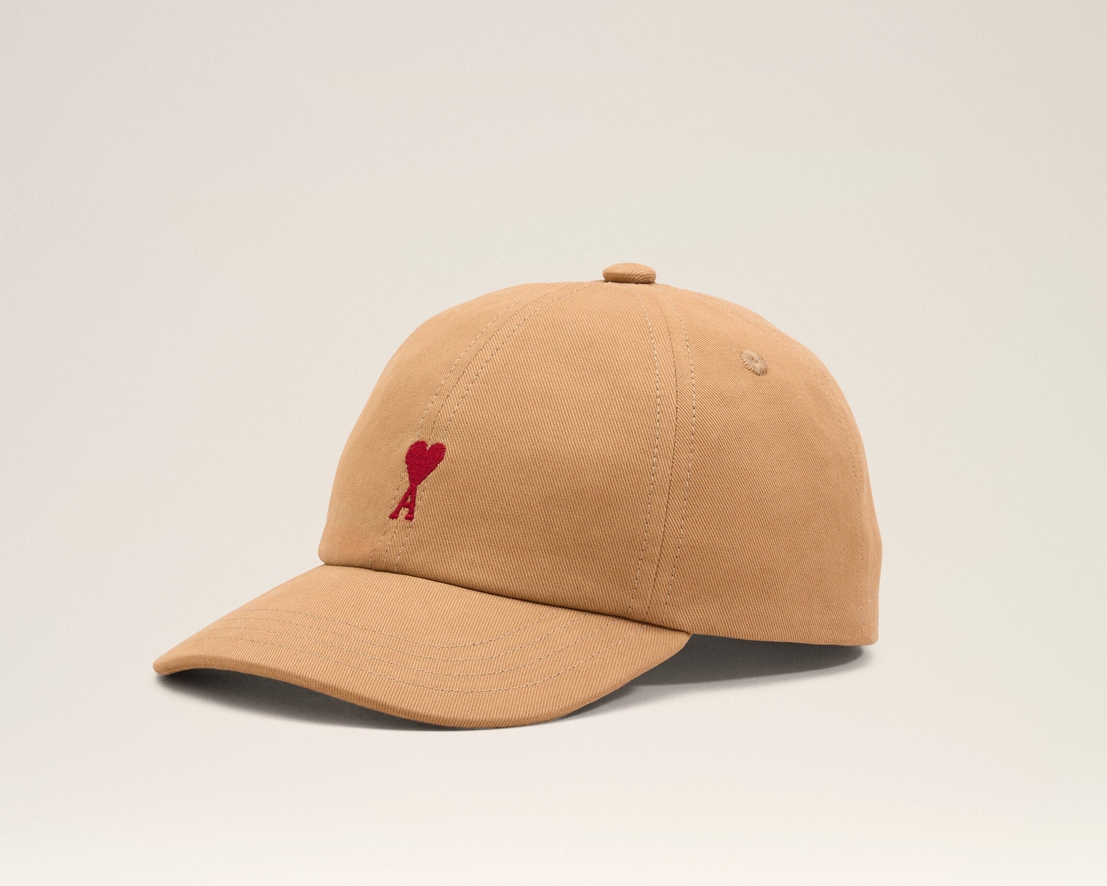 Casquette marron en coton Ami de Coeur