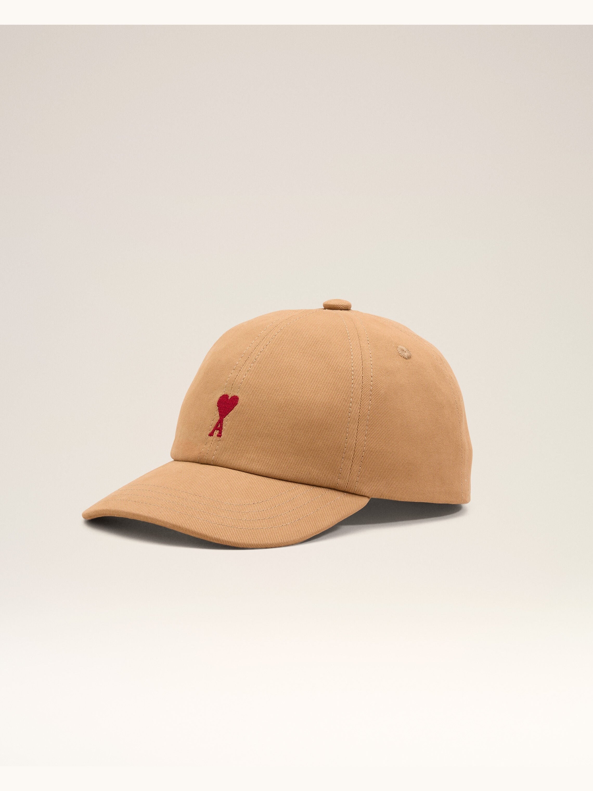 Casquette marron en coton Ami de Coeur