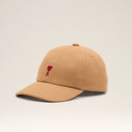 Casquette marron en coton Ami de Coeur