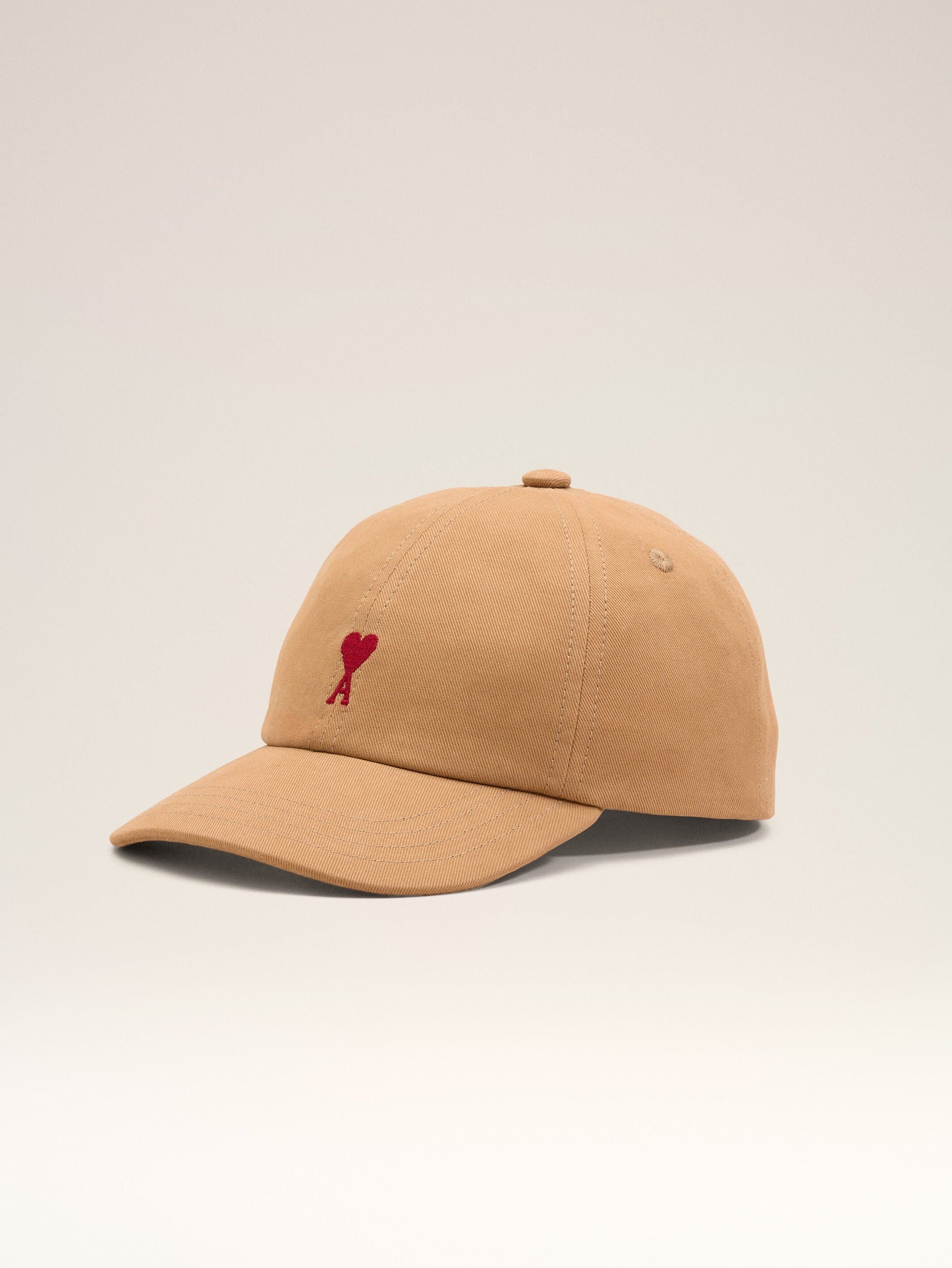 Casquette marron en coton Ami de Coeur