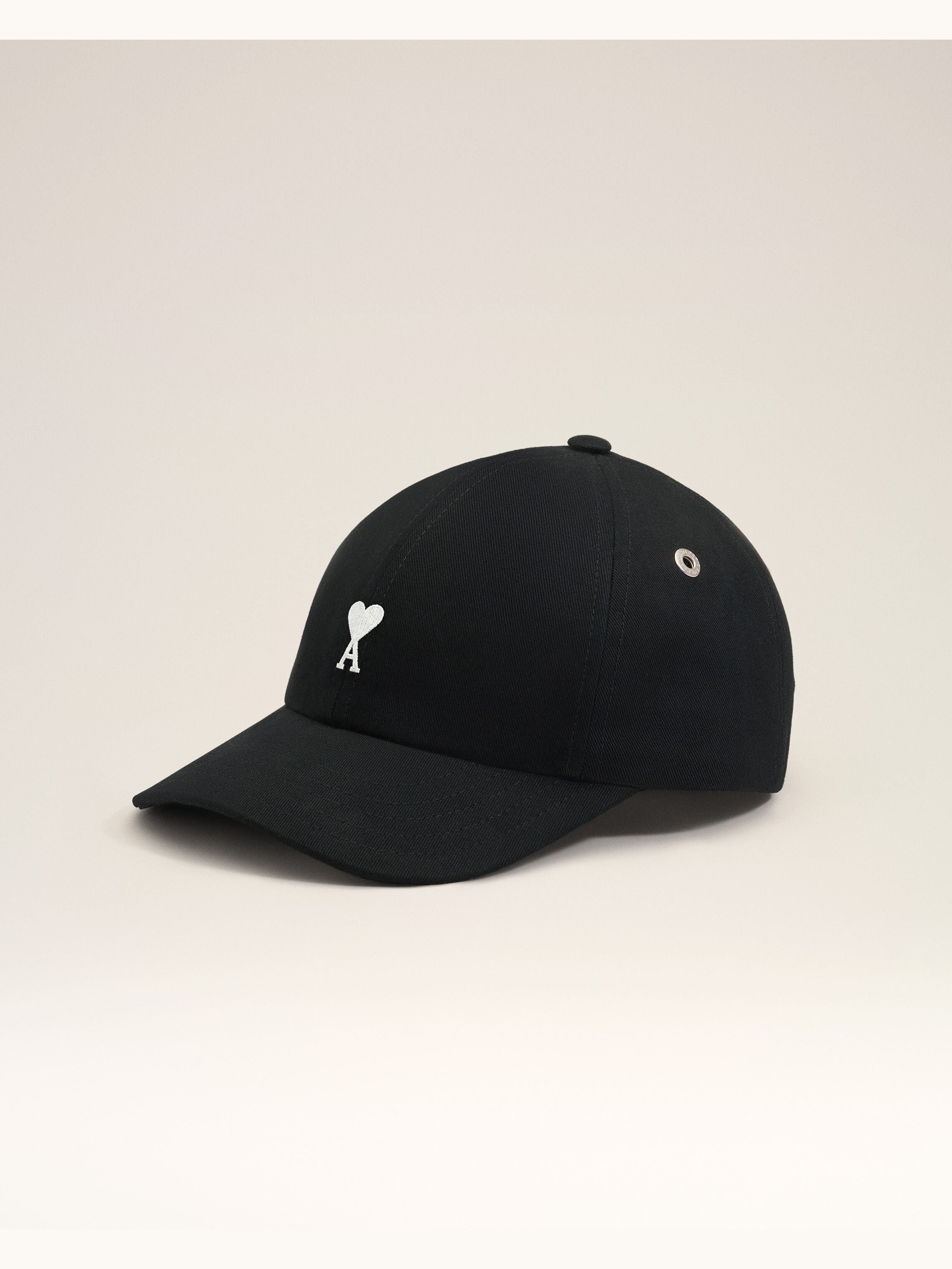 Casquette noire en coton Ami de Coeur