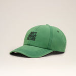 Casquette verte en coton "Don't forget to love"