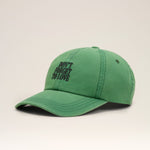 Casquette verte en coton "Don't forget to love"