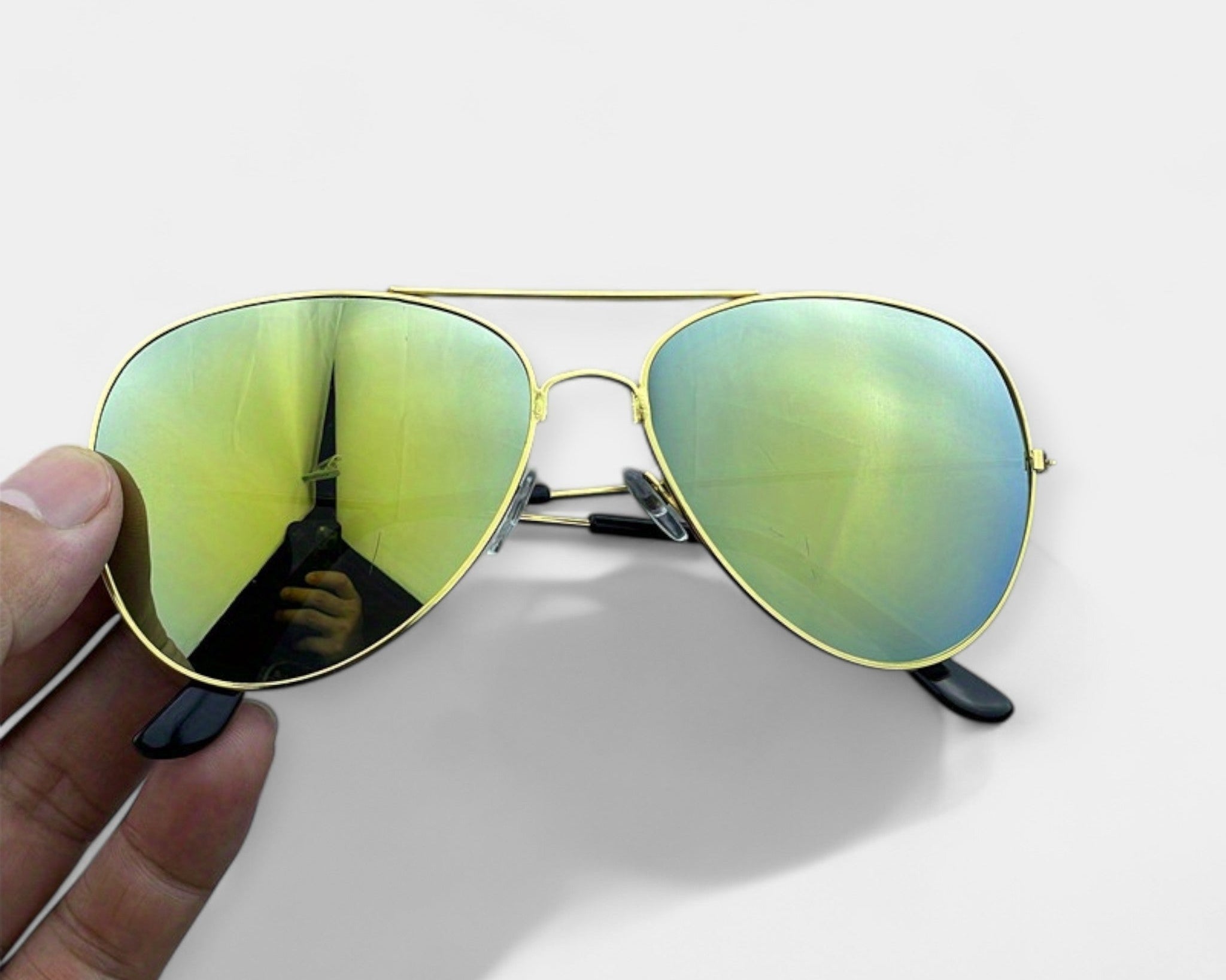 Lucie NadčasověLuxusníZrcadlové Gafas De Sol Vintage