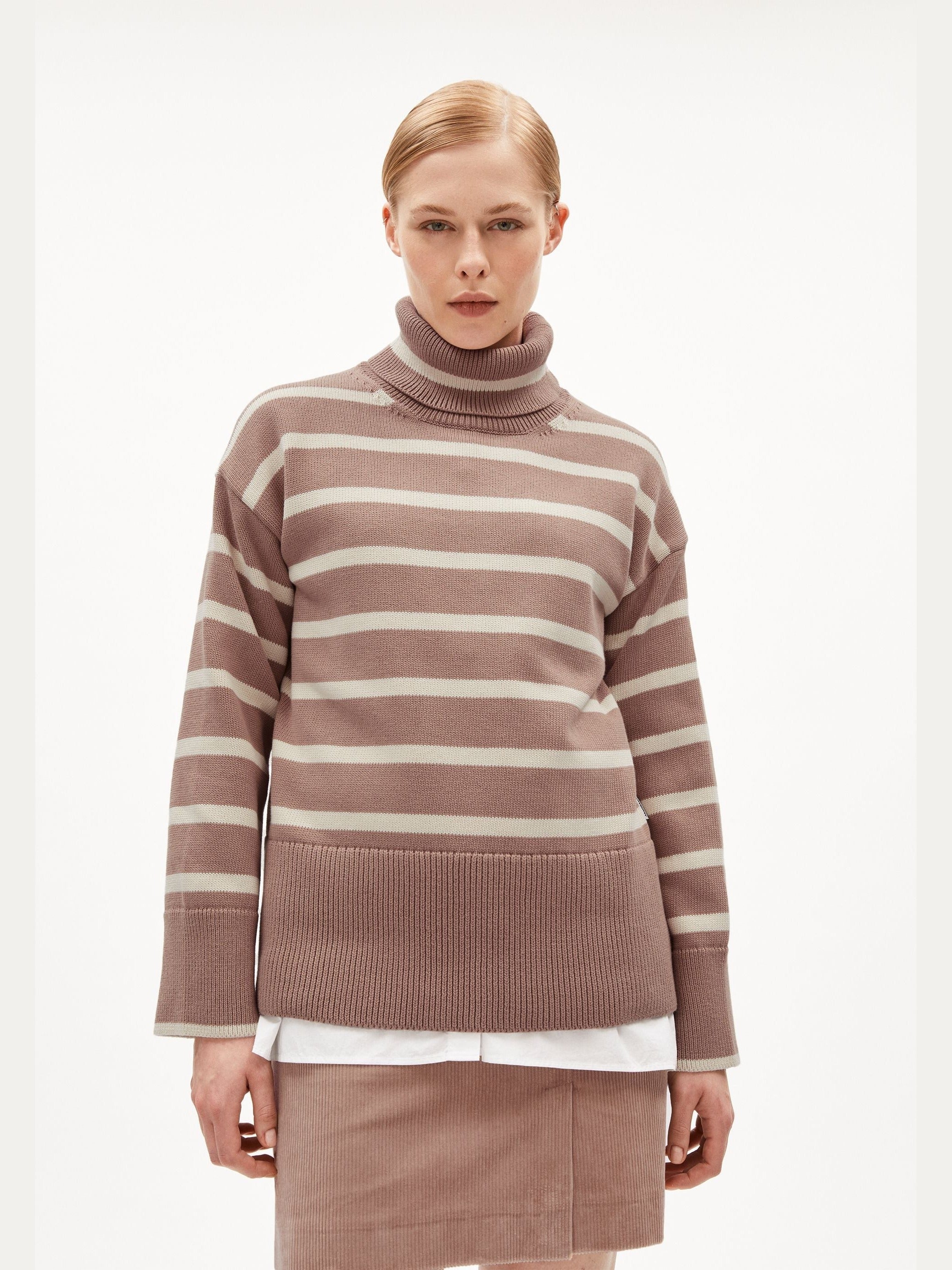 CHANAA STRIPES | cinnamon dust-oatmilk