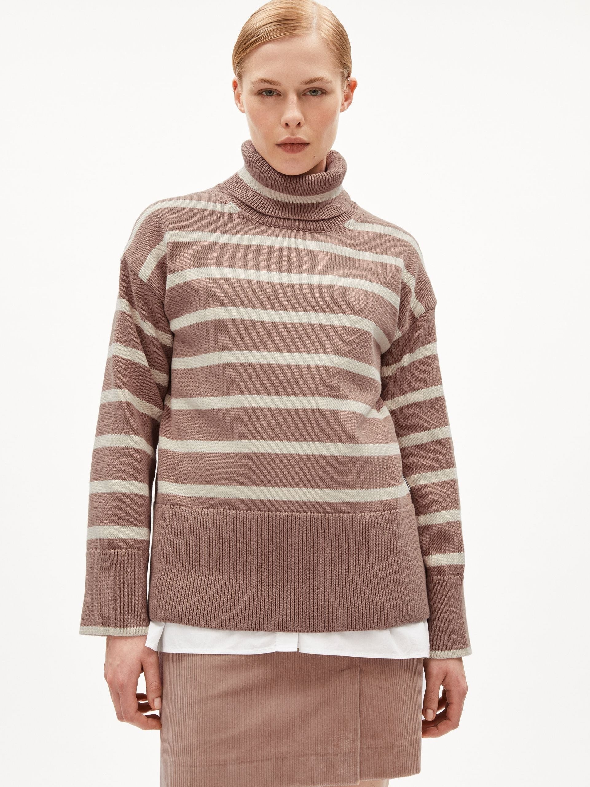CHANAA STRIPES | cinnamon dust-oatmilk