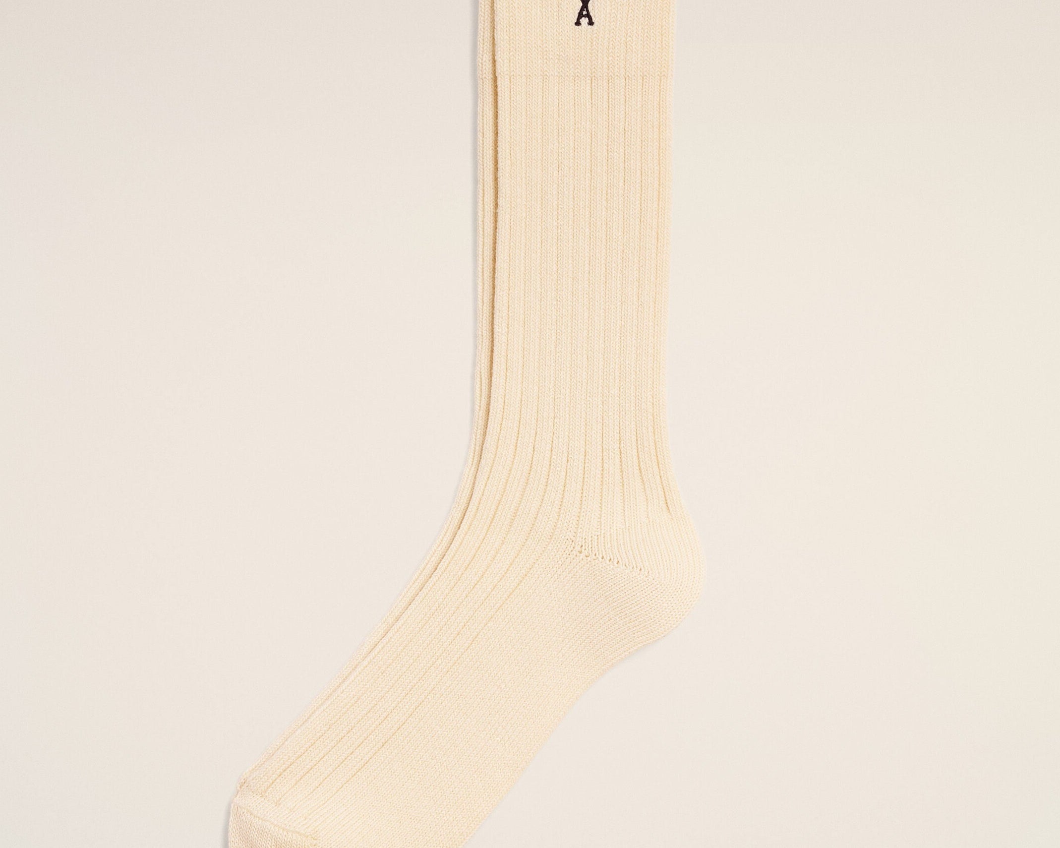 Chaussettes beiges en coton Ami de Coeur