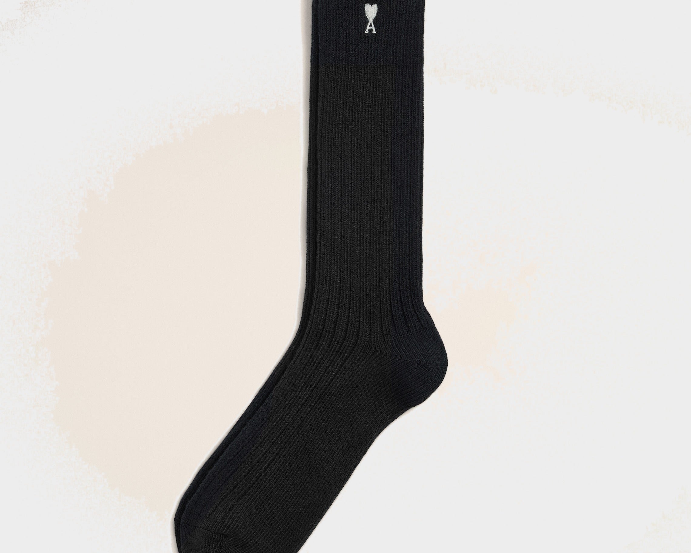 Chaussettes noires en coton Ami de Coeur