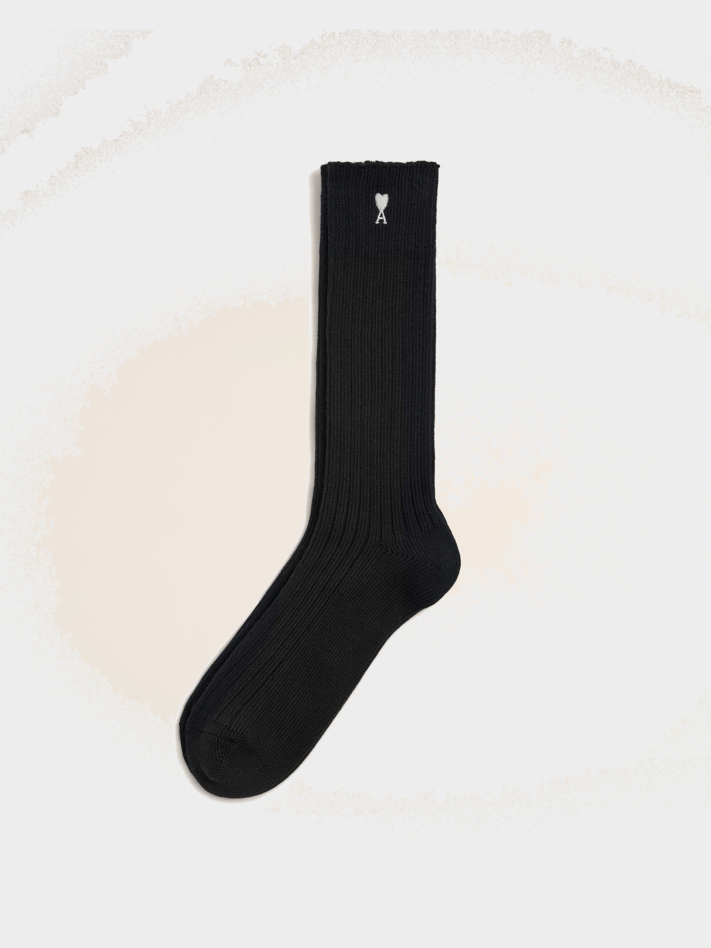 Chaussettes noires en coton Ami de Coeur