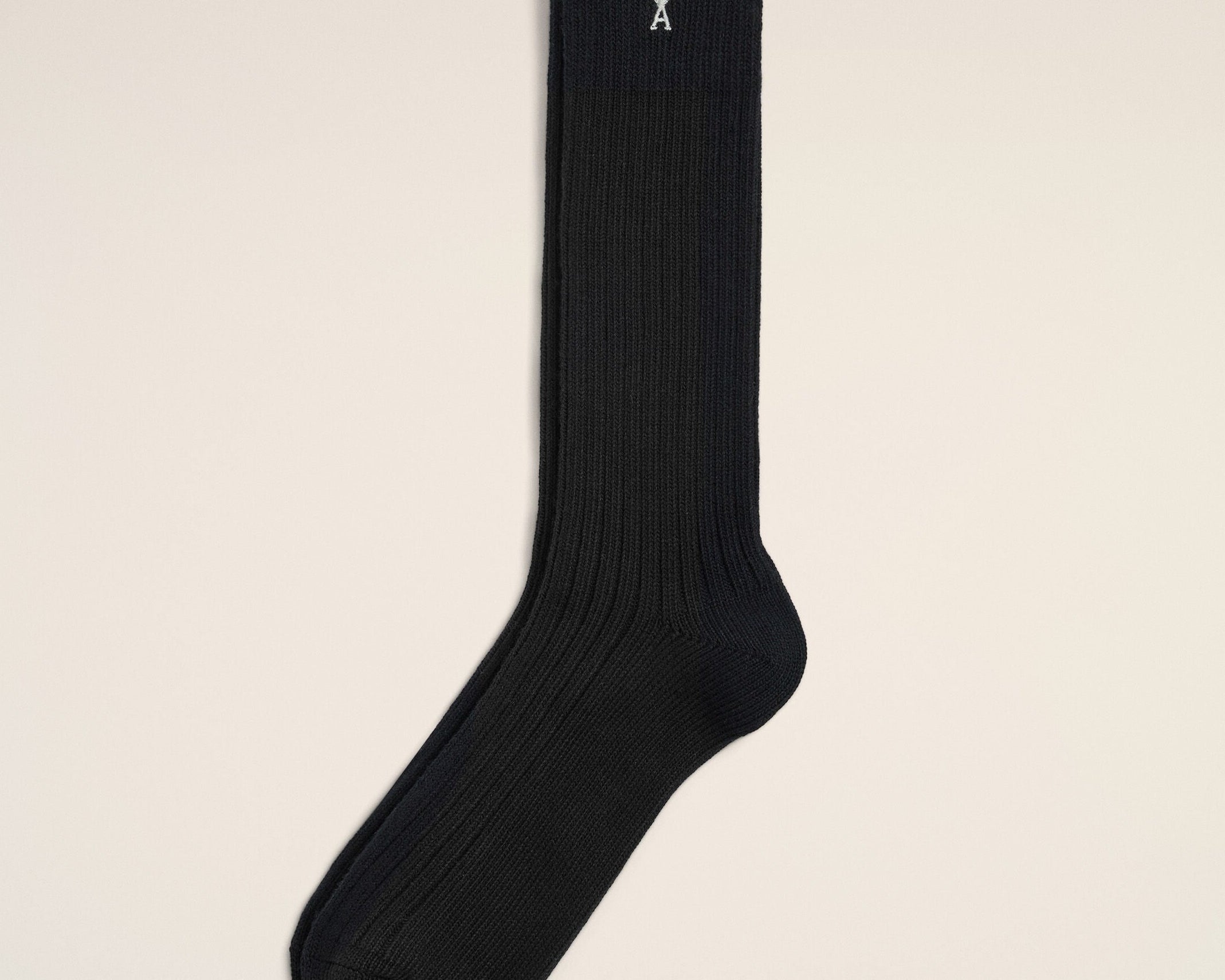Chaussettes noires en coton Ami de Coeur