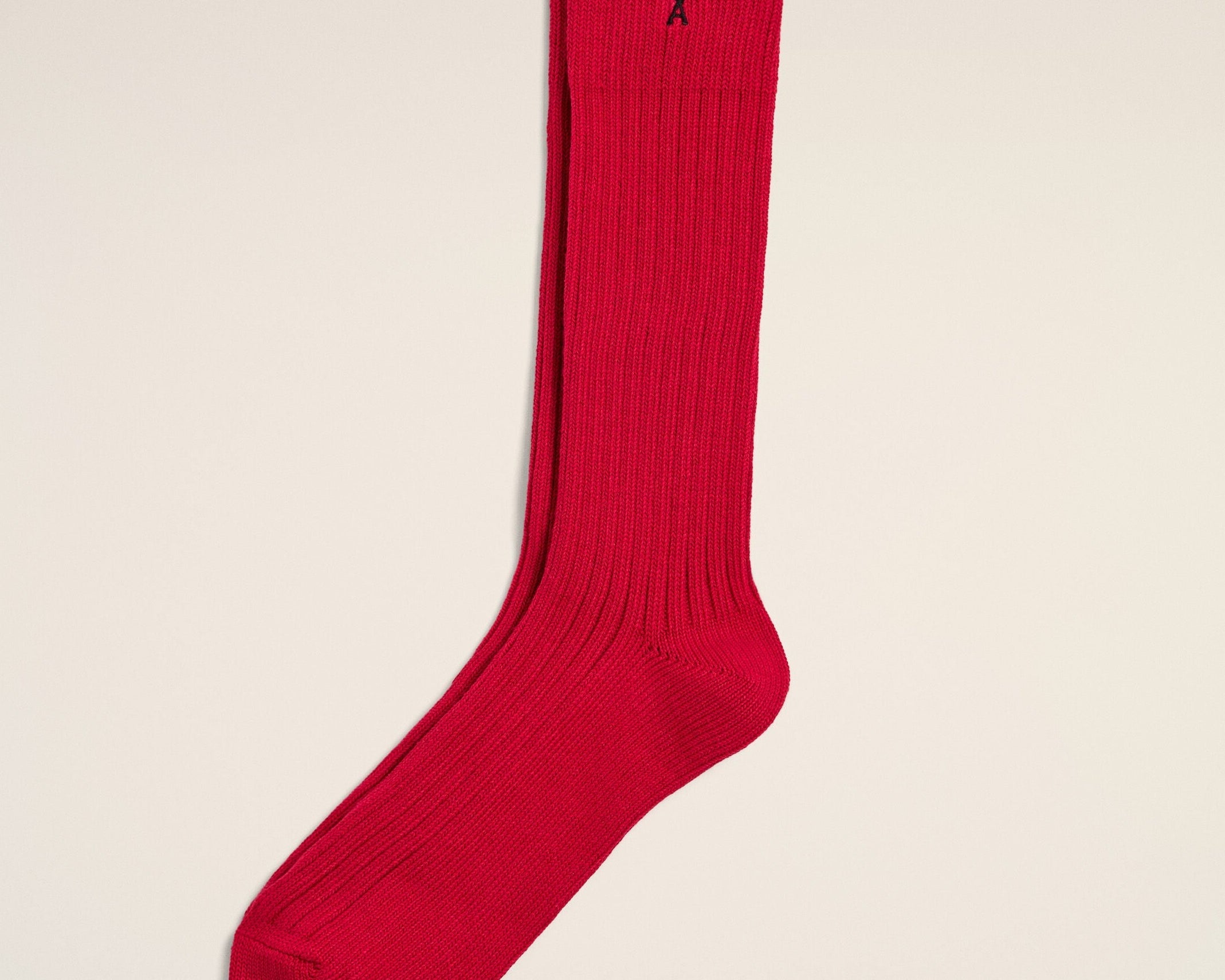 Chaussettes rouges en coton Ami de Coeur
