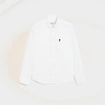 Chemise boxy blanche en coton Ami de Coeur