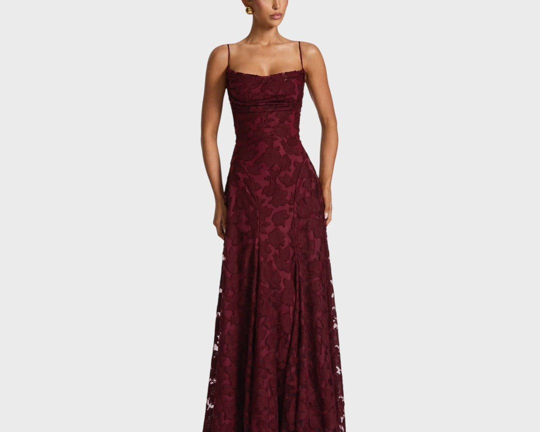 Clara - Elegantní Maxi Šaty