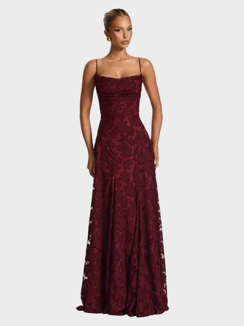 Clara - Elegantní Maxi Šaty