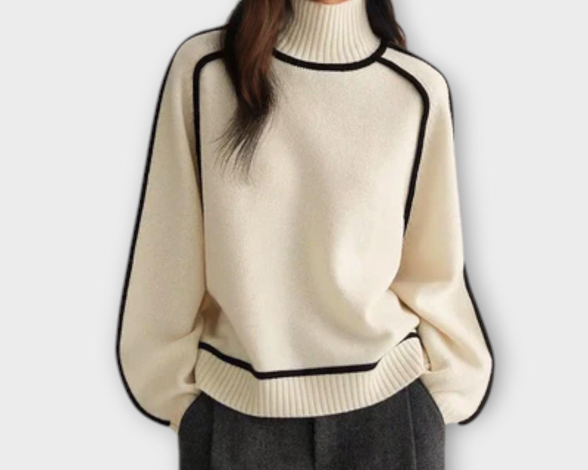 Emilie - Soft and elegant turtleneck