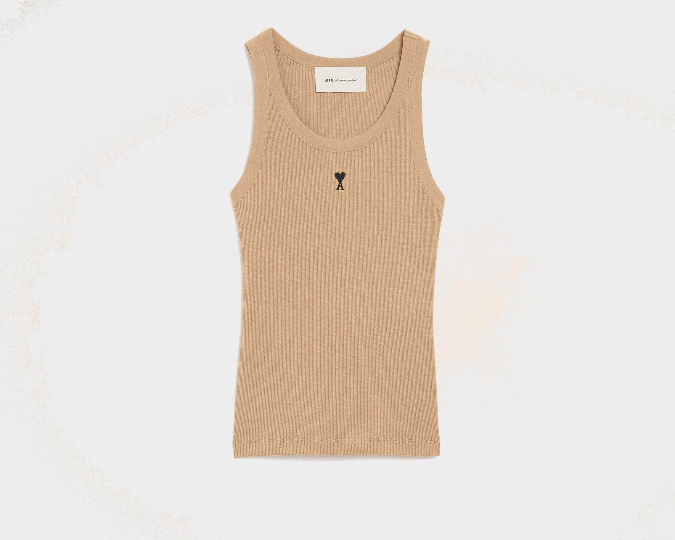 Débardeur beige en coton Ami de Coeur