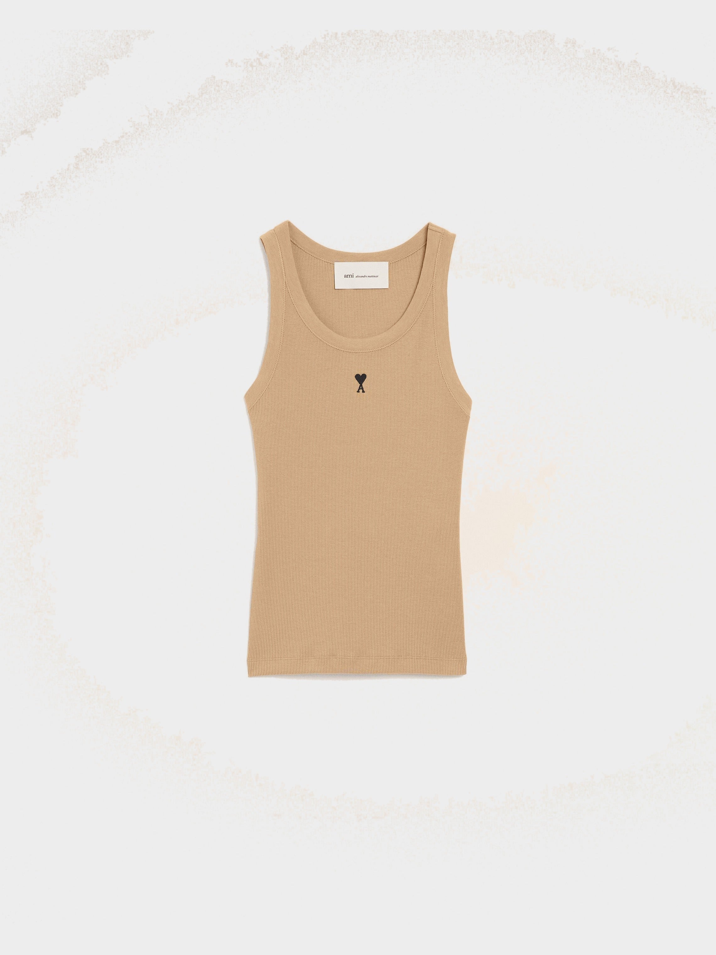 Débardeur beige en coton Ami de Coeur