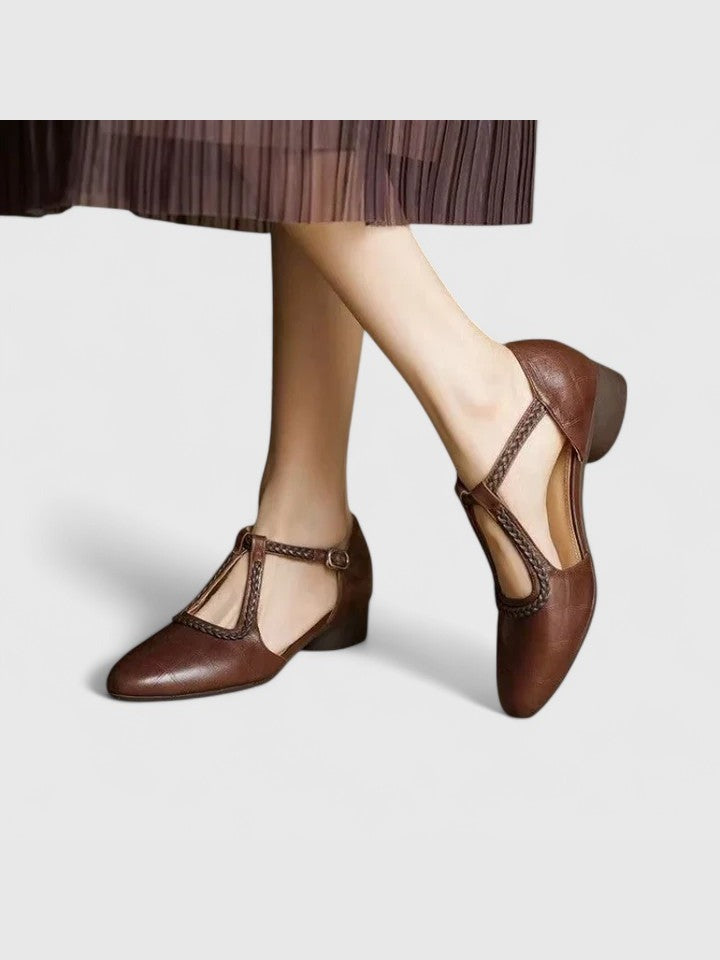 Delphine | Elegantní ploché sandály