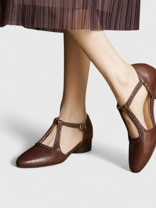 Delphine | Elegantní ploché sandály