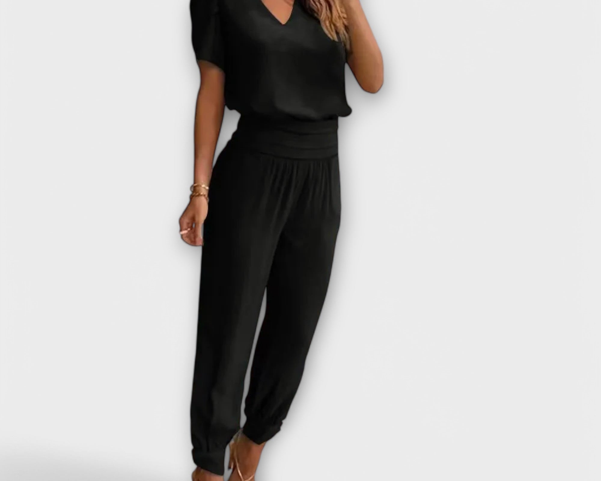 Irmelin – Elegantní set s topem a kalhotami