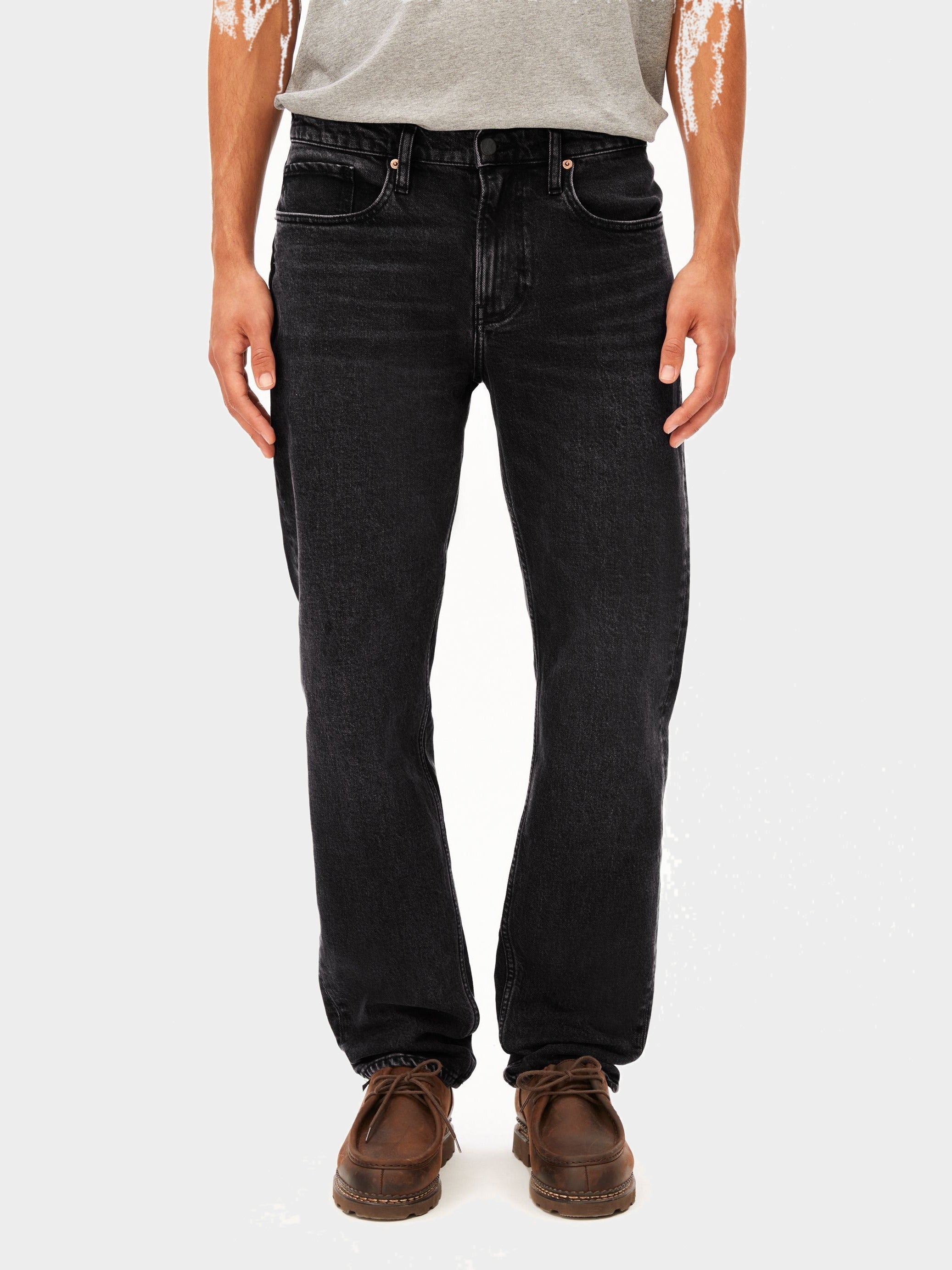 DYLAANO STRAIGHT JEANS | black dust