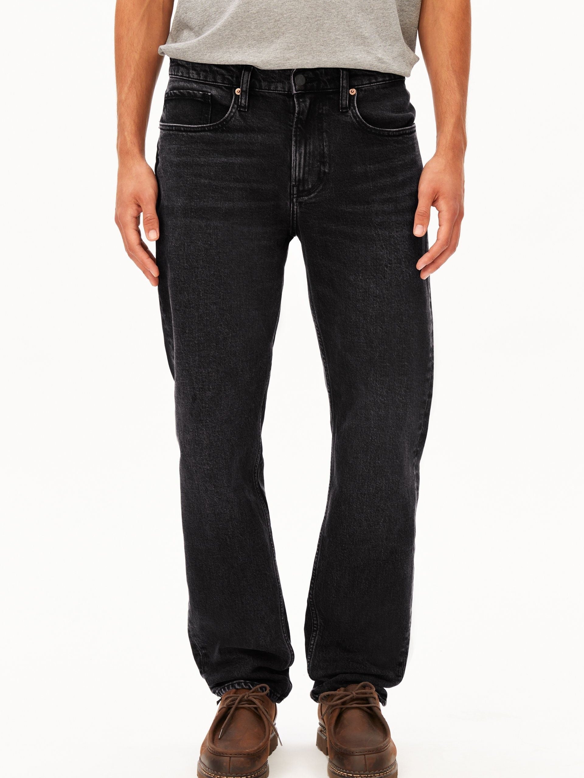 DYLAANO STRAIGHT JEANS | black dust