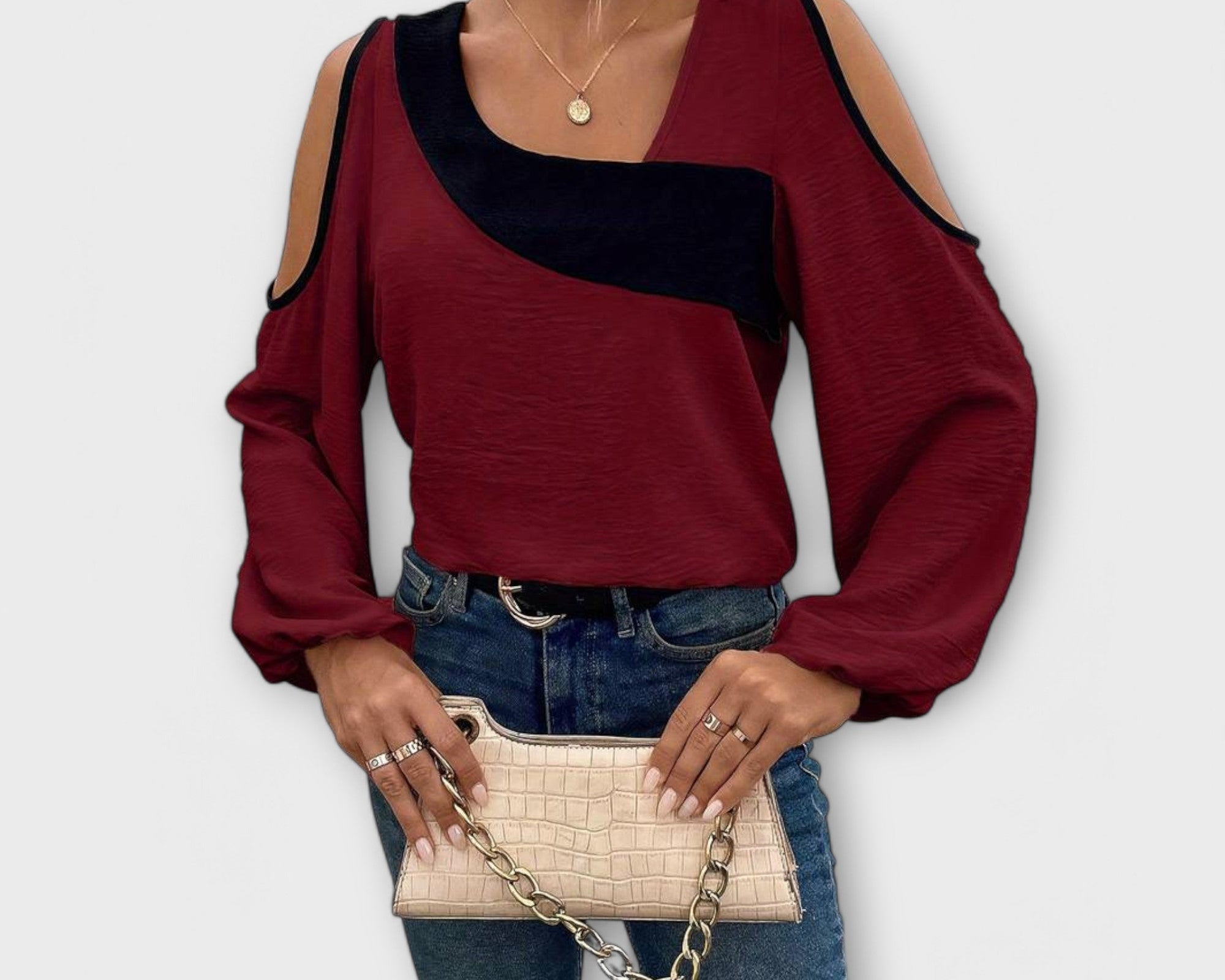 Scarlett - Square Neck Blouse