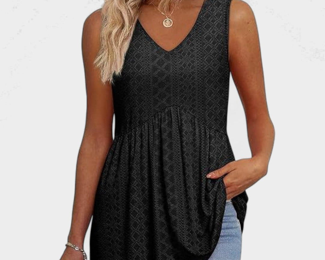 Elenor - Elegantní Casual Denní Top