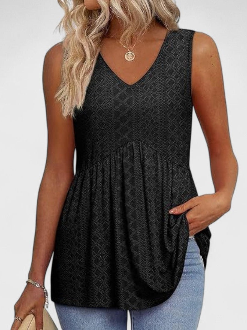 Elenor - Elegantní Casual Denní Top