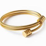 Eliška Elegantní Pulsera Twister Minimalistický Náramek