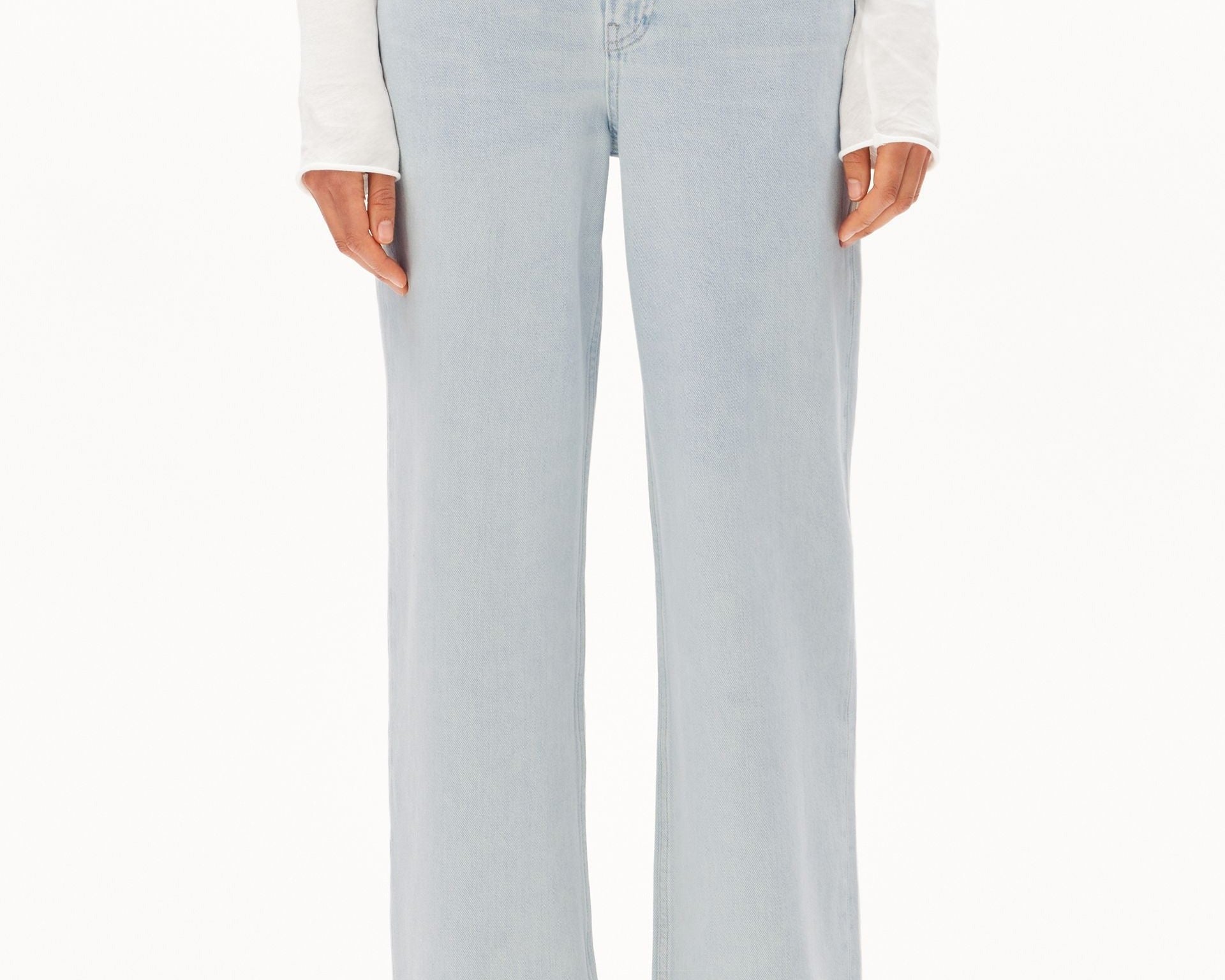 ENIJAA HIGH WAIST WIDE JEANS