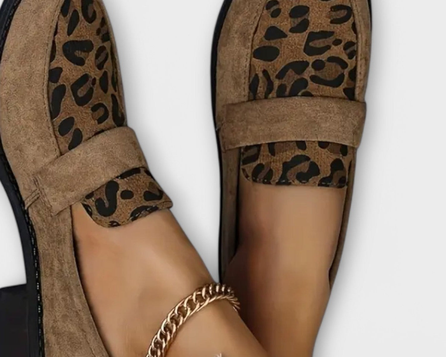 Eva Elegantní Leopardí Tenisky Pohodlné TlumeníNárazů