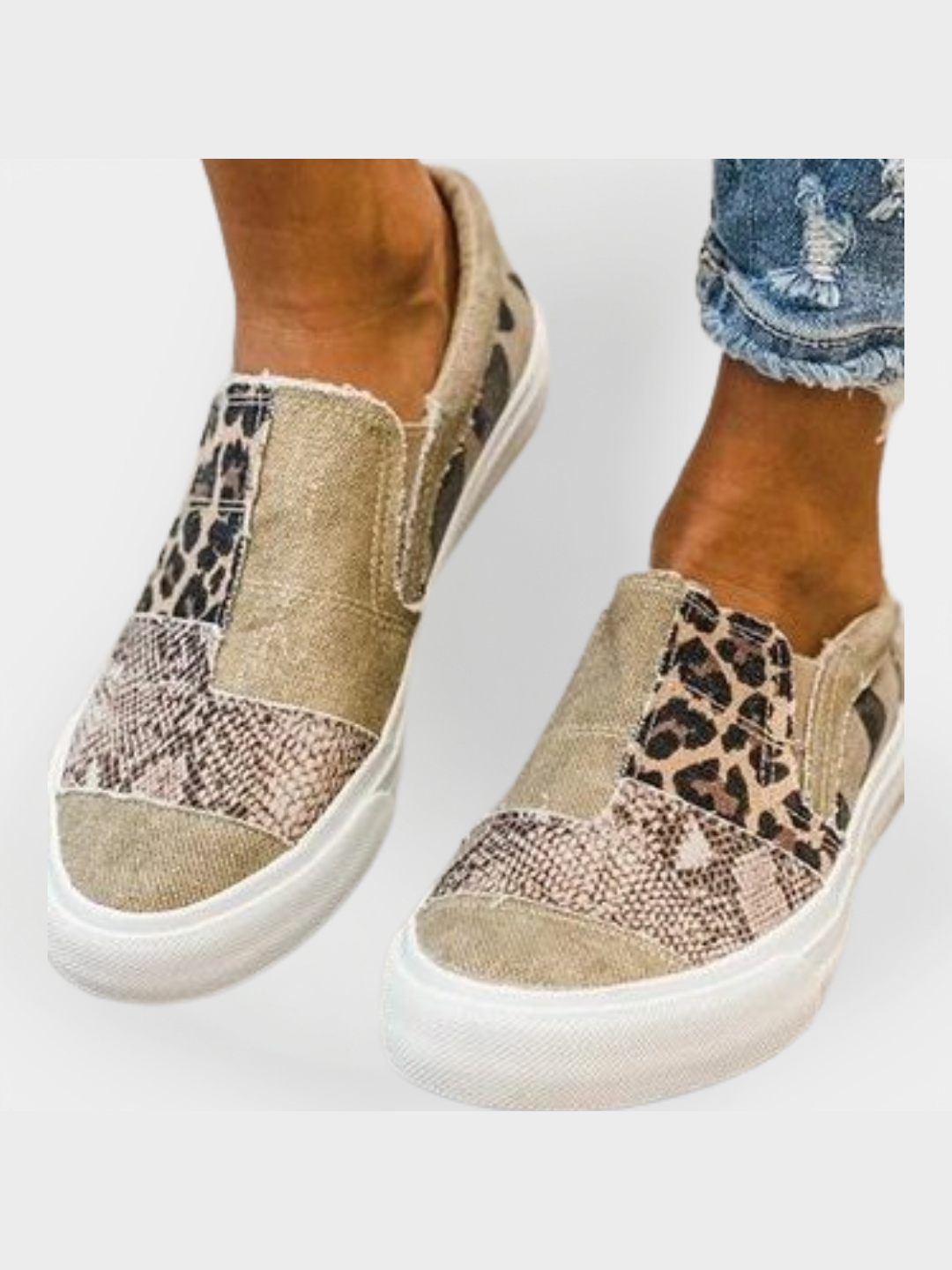 Eva Elegantní Zapatillas Deportivas Estampado Animal