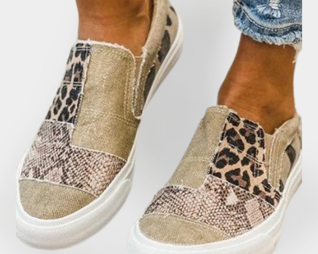 Eva Elegantní Zapatillas Deportivas Estampado Animal