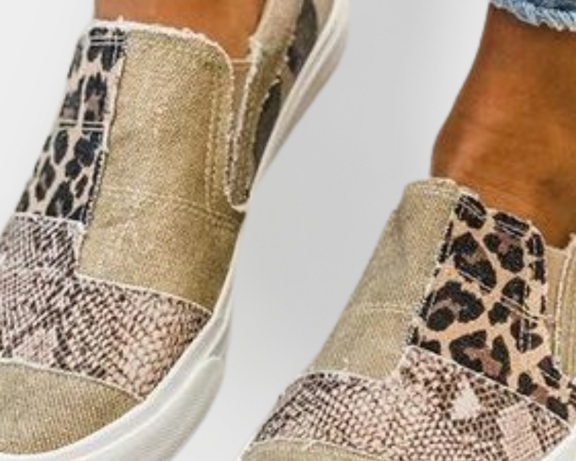 Eva Elegantní Zapatillas Deportivas Estampado Animal