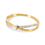 Eva Sofistikovaná Pulsera Minimalista Nerezová Stylová