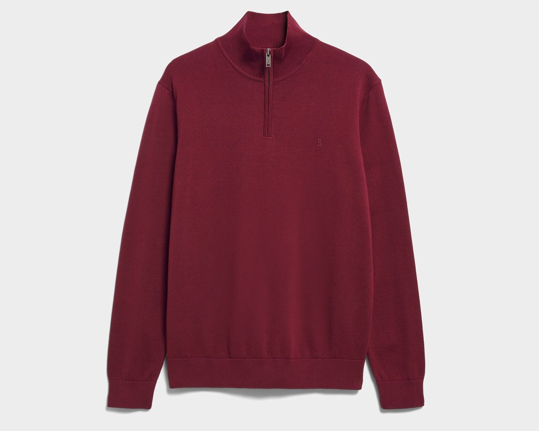 FAABES STRICKPULLOVER | velvet red