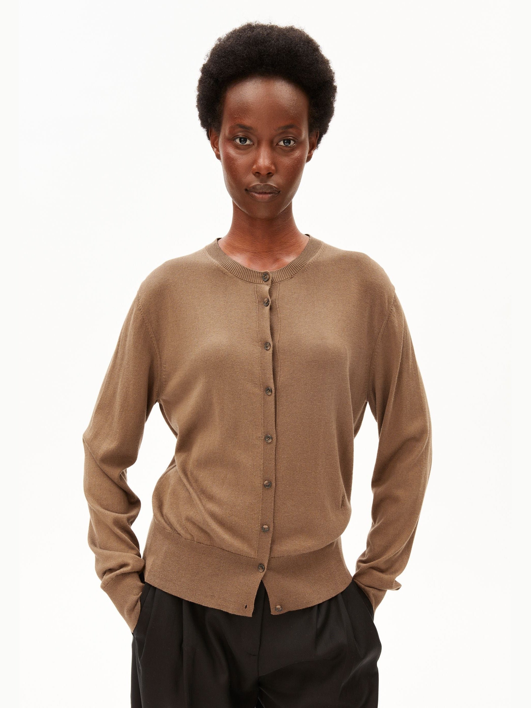 FEINSTRICKCARDIGAN | amberwood