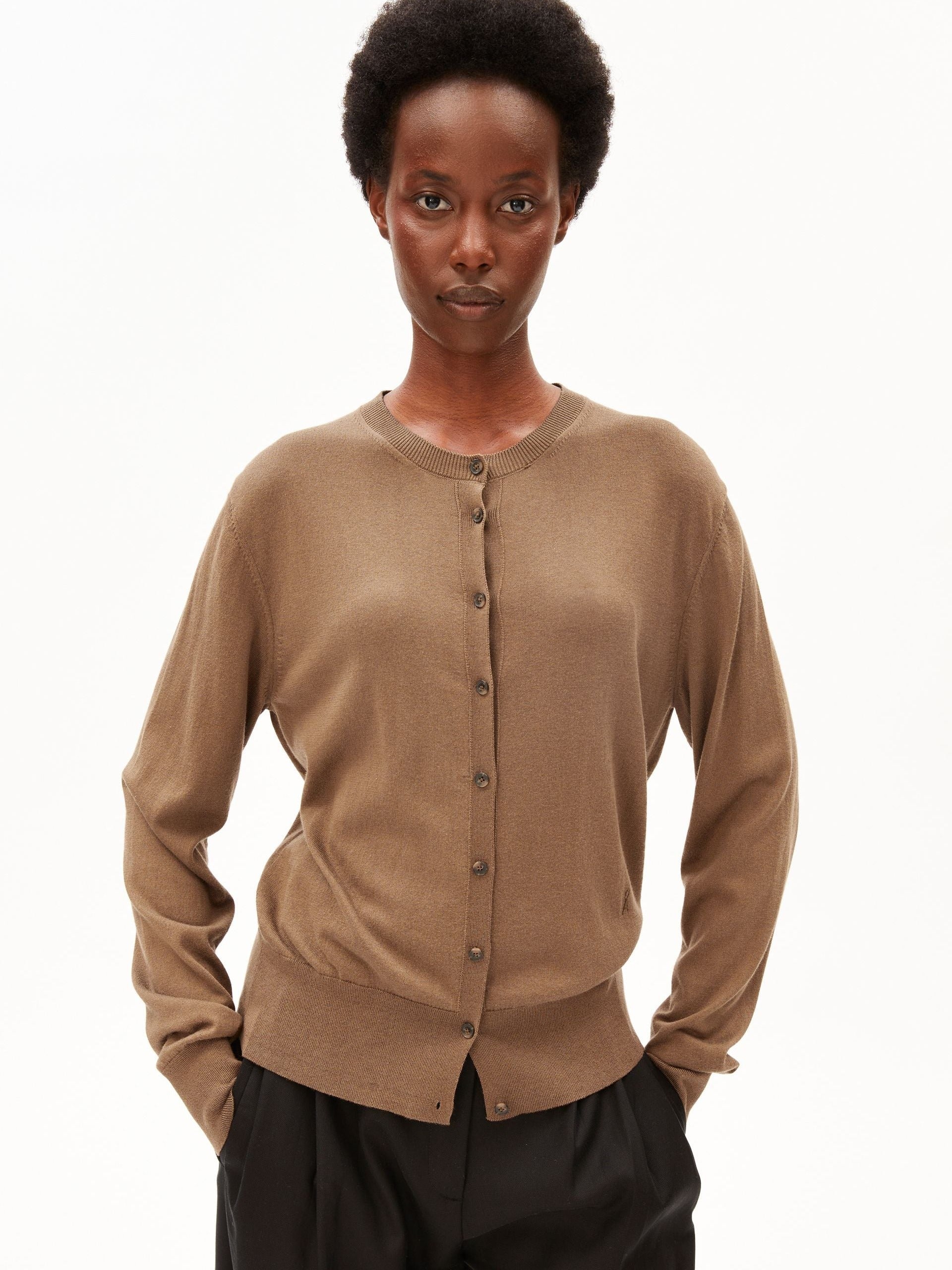 FEINSTRICKCARDIGAN | amberwood