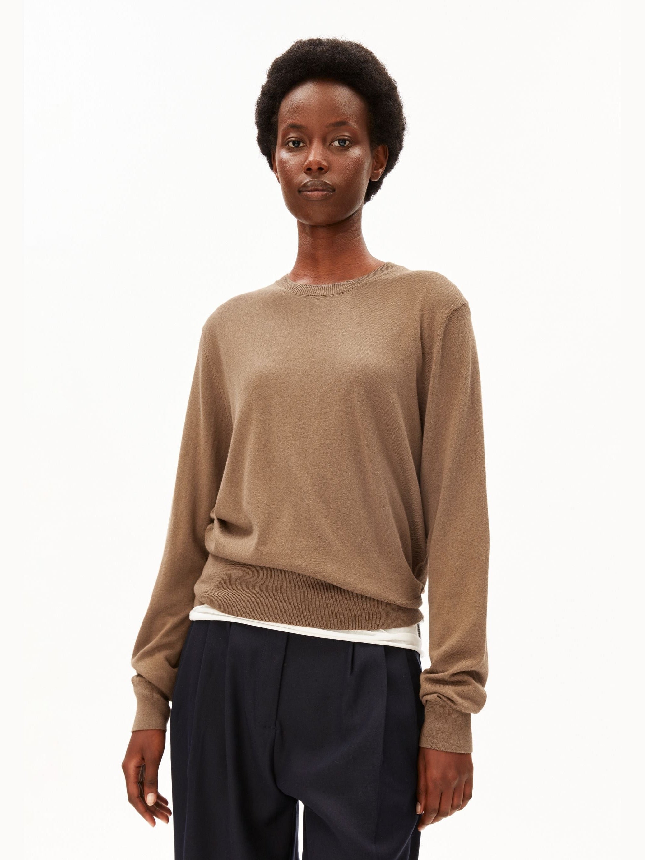 FEINSTRICKPULLOVER | amberwood