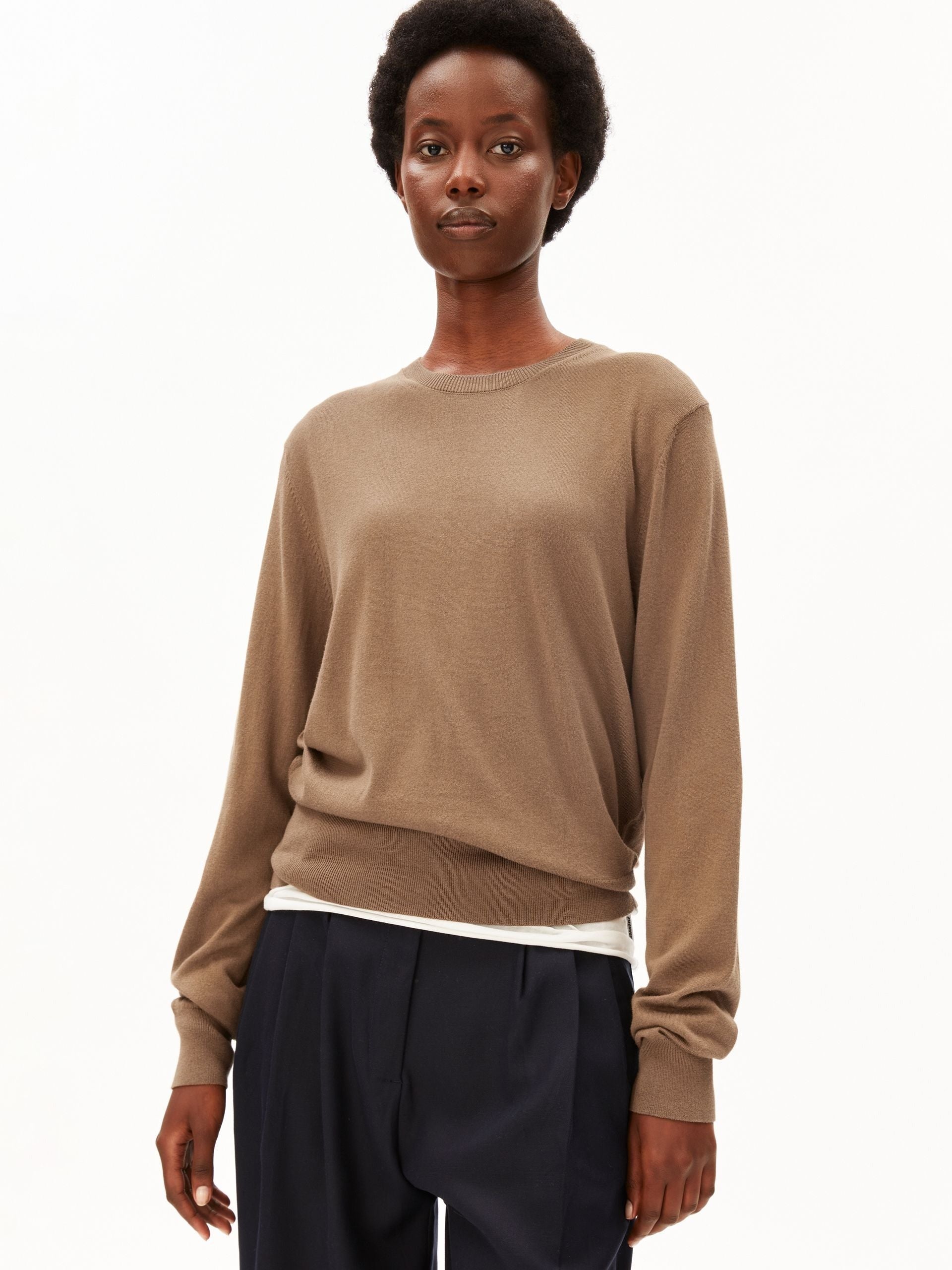 FEINSTRICKPULLOVER | amberwood