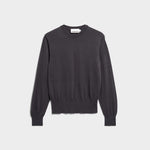 FEINSTRICKPULLOVER | dark steel