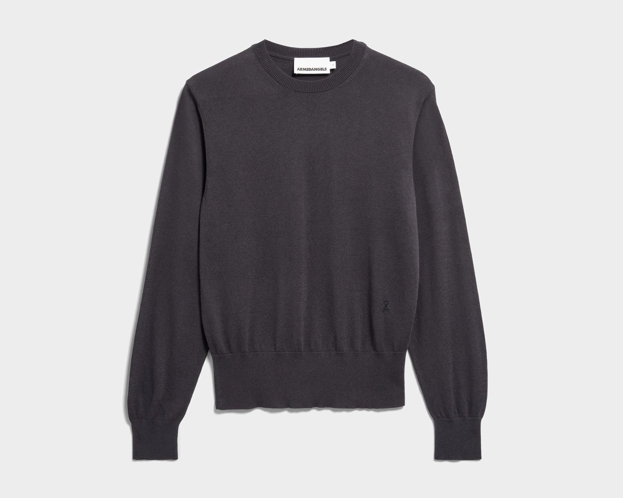 FEINSTRICKPULLOVER | dark steel