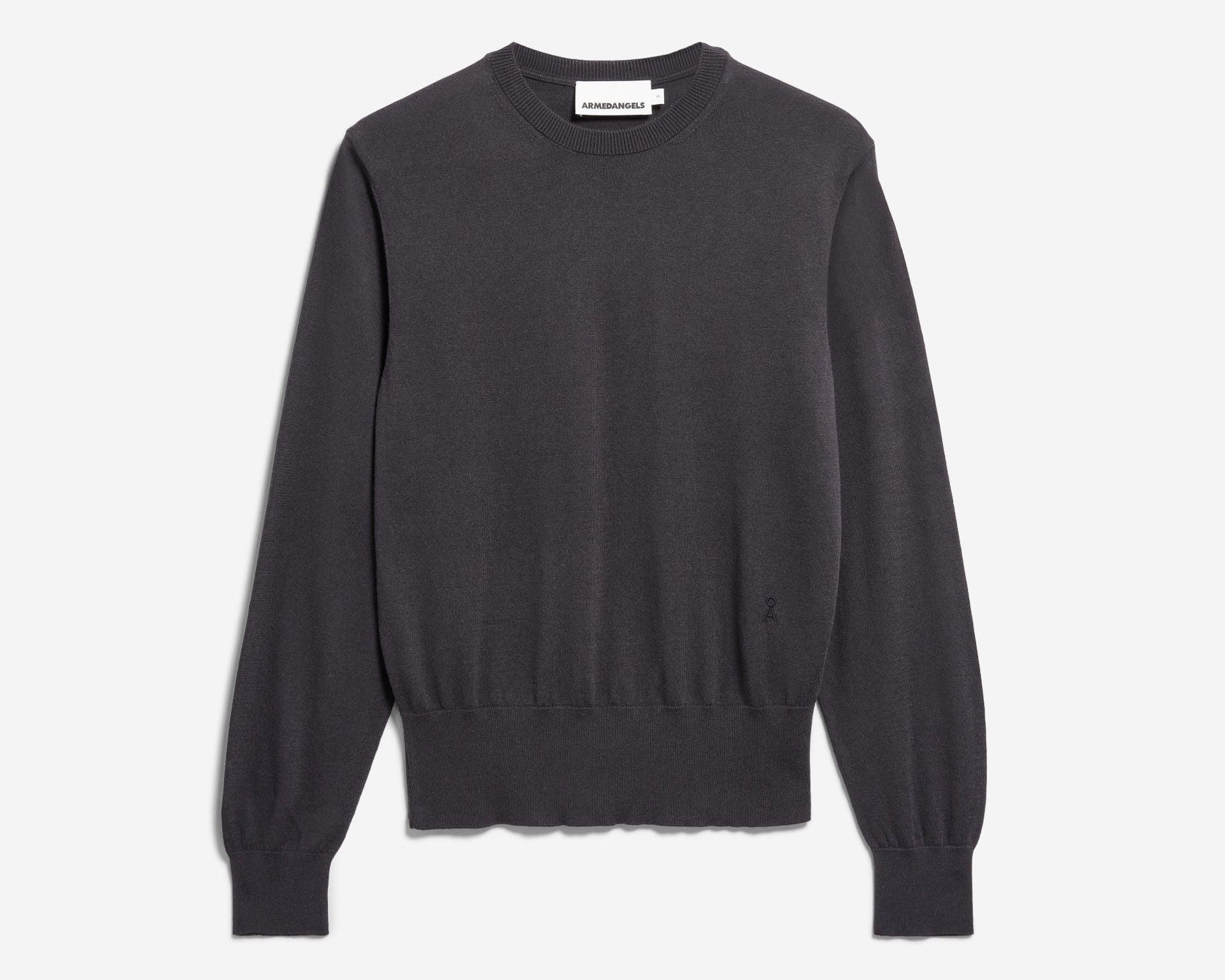 FEINSTRICKPULLOVER | dark steel