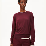 FEINSTRICKPULLOVER | velvet red