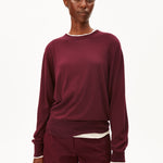 FEINSTRICKPULLOVER | velvet red