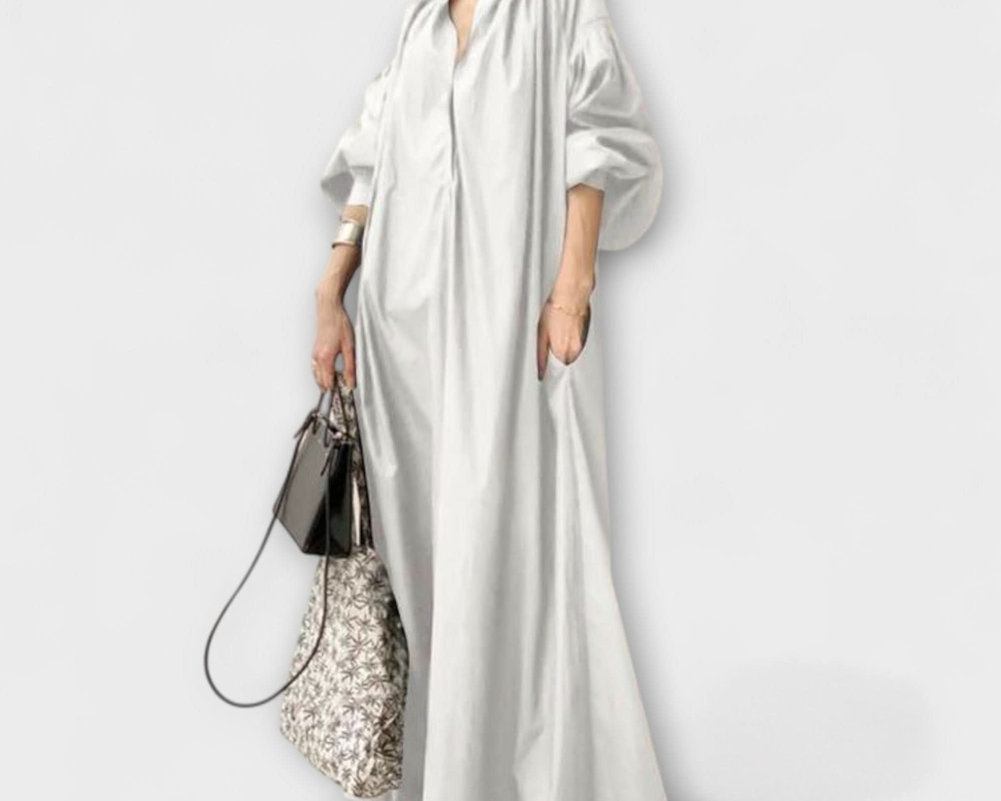 Gerhilde – Elegantní Midi Šaty