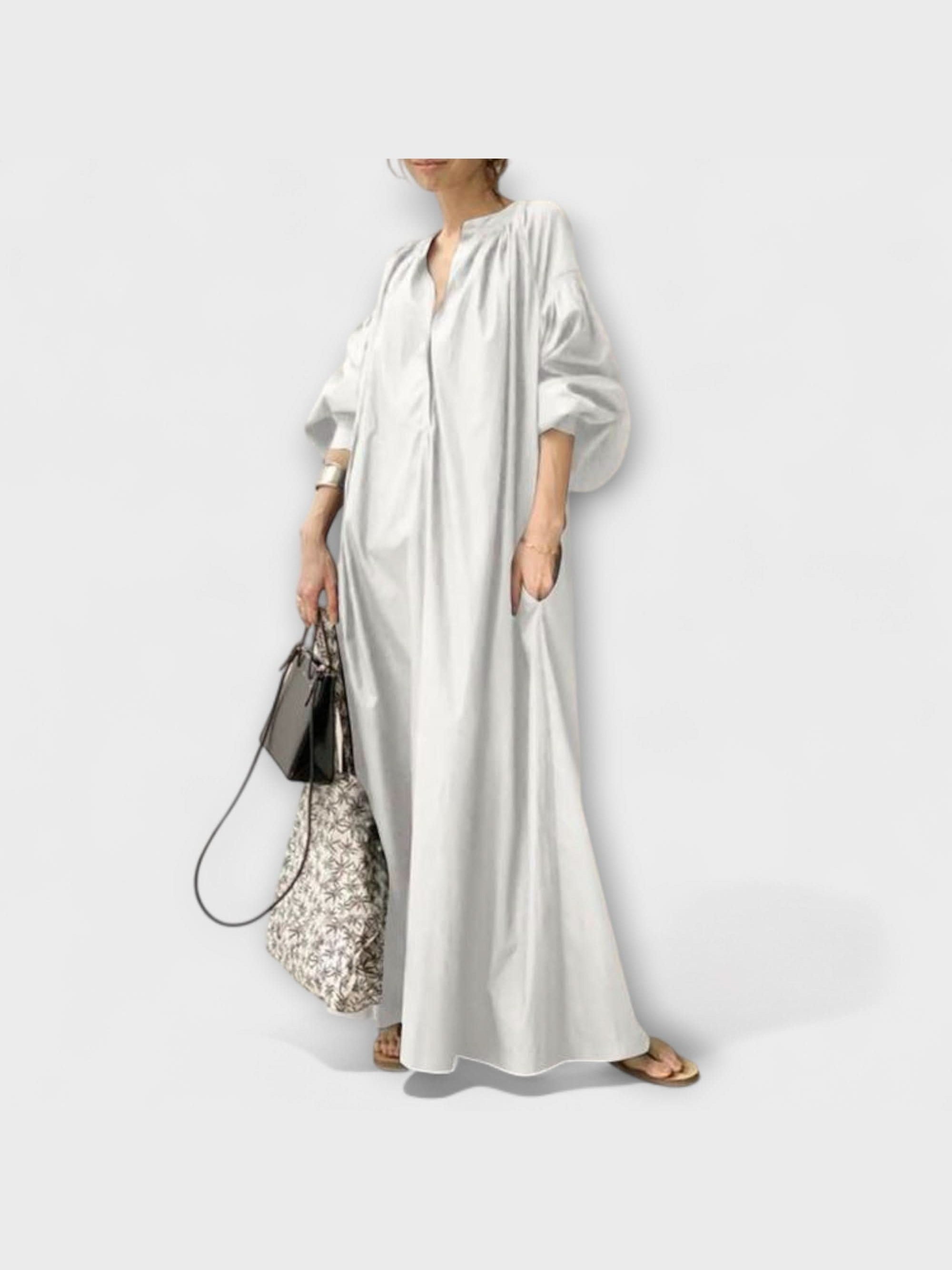 Gerhilde – Elegantní Midi Šaty